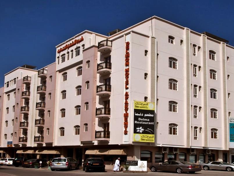 Delmon Hotel Apartments Maskat Dış mekan fotoğraf